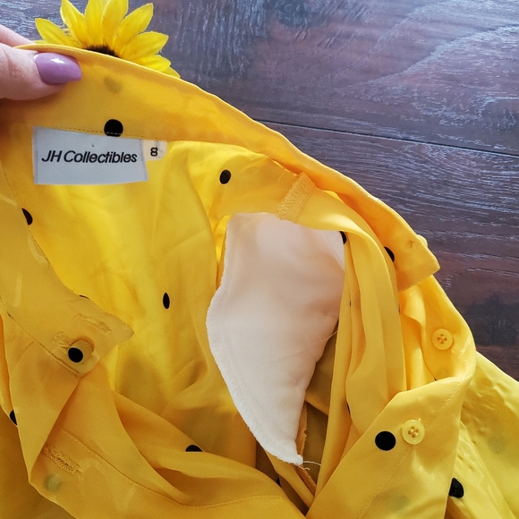 80s VTG JH Collectibles Button Shirt with shoulder pads - Picture 7 of 9